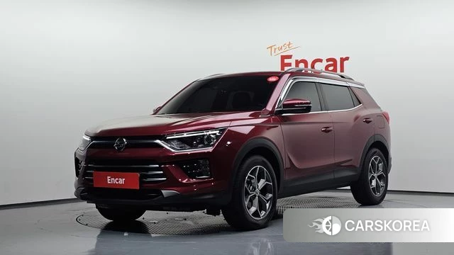 Ssangyong Beautiful Korando 2020 Красный из Кореи