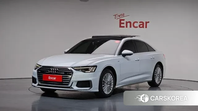 Audi A6 (C8) 2020 Белый из Кореи