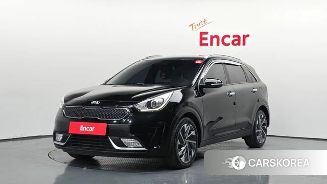 Kia Niro 2018 Черный из Кореи