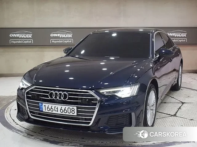 Audi A6 (C8) 2020 Синий из Кореи