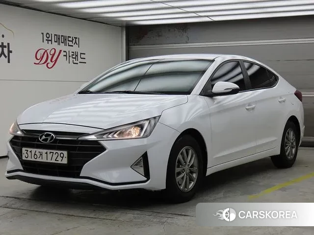 Hyundai The New Avante AD 2019 Белый из Кореи