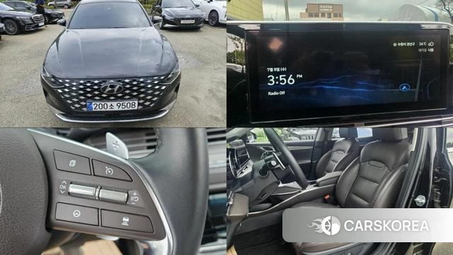 Hyundai The New Grandeur IG 2022 Черный из Кореи