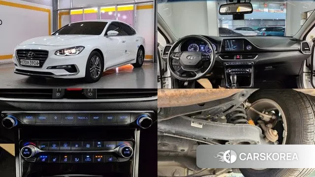 Hyundai Grandeur IG 2018 Белый из Кореи