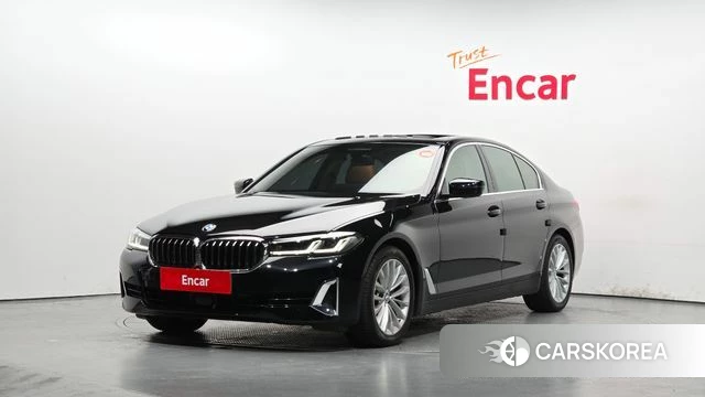 BMW 5 Series (G30) 2021 Черный из Кореи