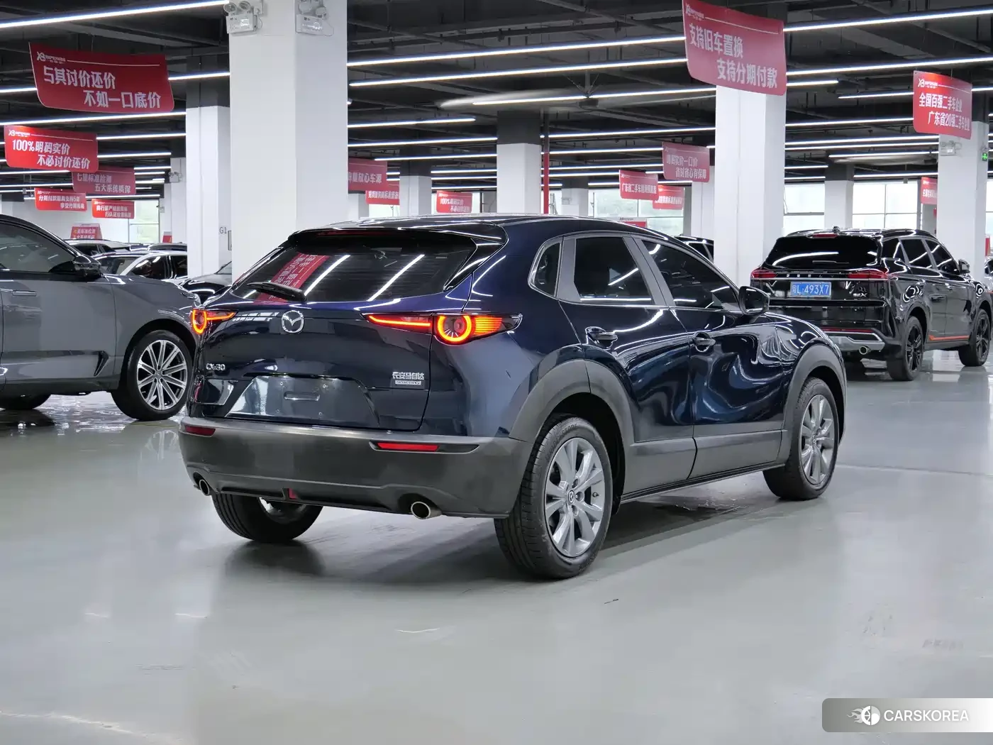 Mazda CX-30 2024 Синий из Китая