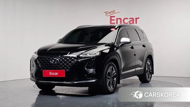 Hyundai Santa Fe TM 2018 Черный из Кореи