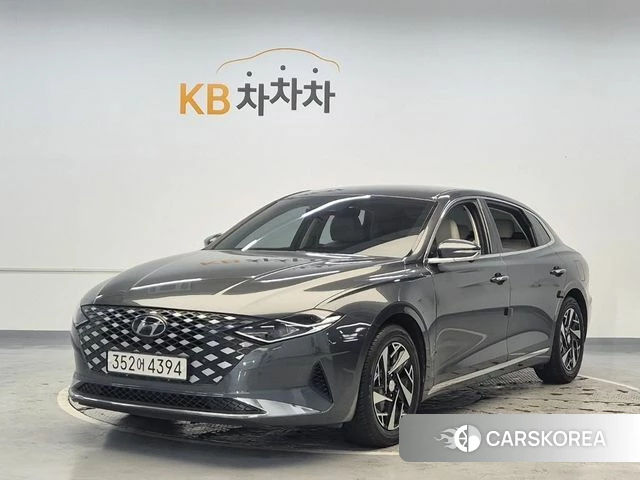 Hyundai The New Grandeur IG Hybrid 2021 Серый из Кореи