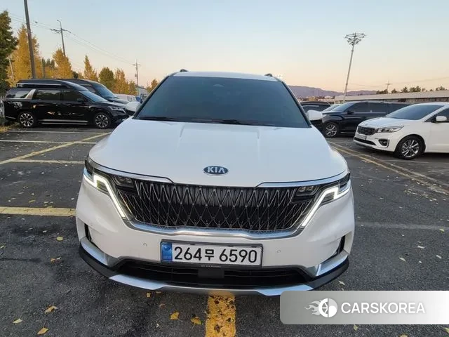 Kia Carnival 4th generation 2020 Белый из Кореи