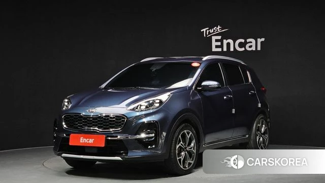 Kia Sportage The Bold 2021 Синий из Кореи