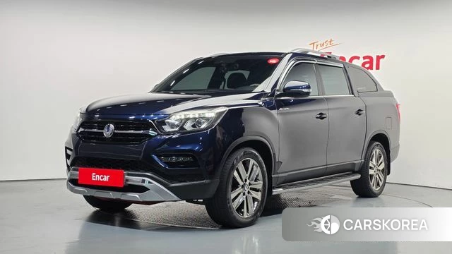 Ssangyong Rexton Sports 2019 Синий из Кореи