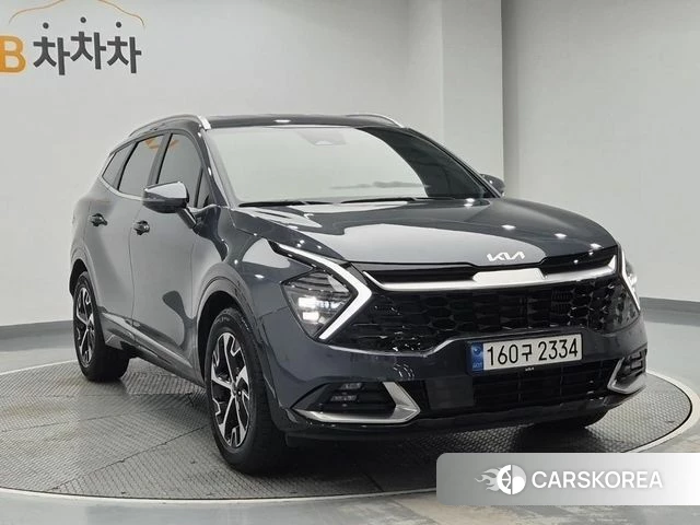 Kia Sportage 5th Generation Hybrid 2022 Серый из Кореи