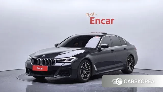 BMW 5 Series (G30) 2021 Черный из Кореи