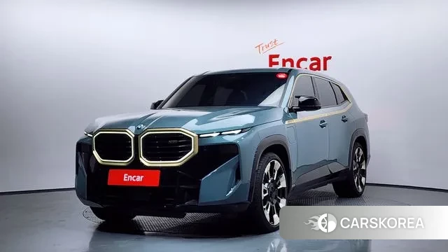 BMW XM (G09) 2023 Небесно-голубой из Кореи