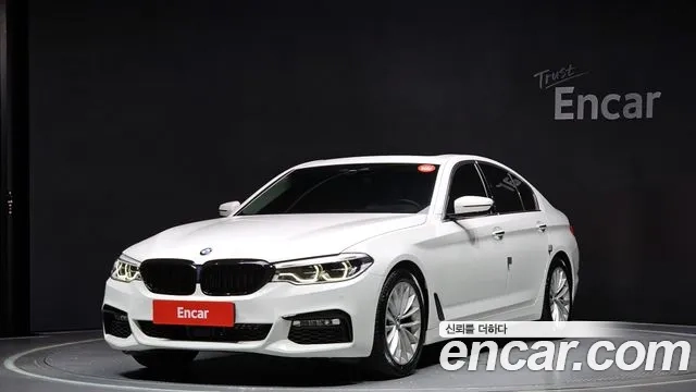 BMW 5 Series (G30) 2018 Белый из Кореи