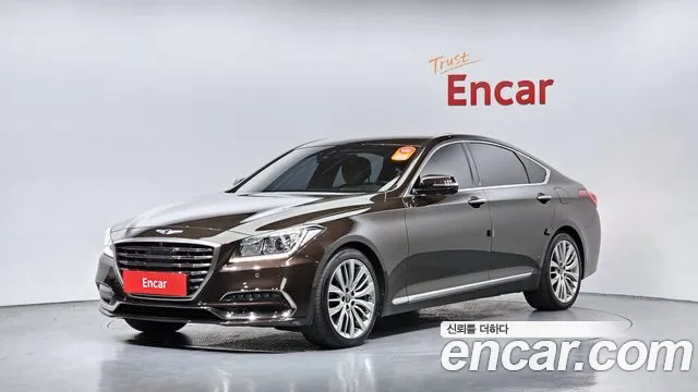 Genesis G80 2019 Коричневый из Кореи