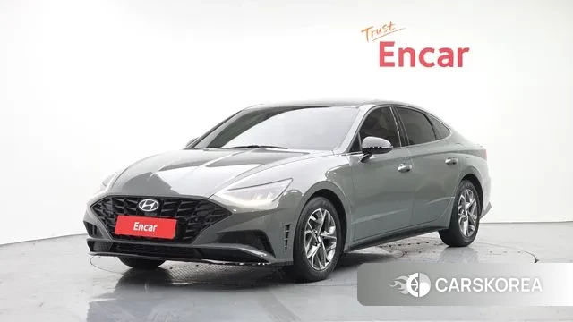 Hyundai Sonata (DN8) 2021 Серебристо-серый из Кореи
