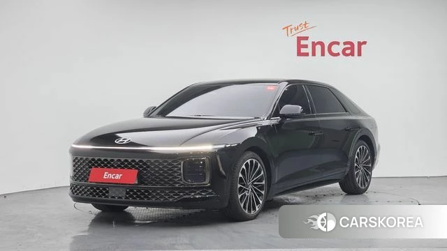 Hyundai Grandeur (GN7) 2024 Черный из Кореи