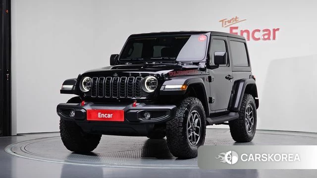 Jeep Wrangler (JL) 2024 Черный из Кореи