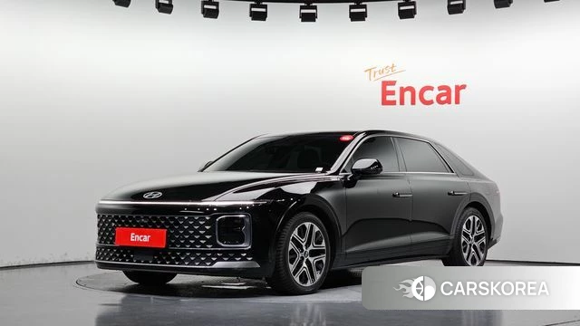 Hyundai Grandeur (GN7) 2023 Черный из Кореи