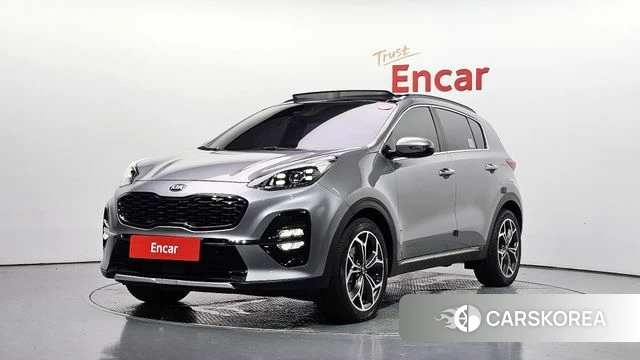 Kia Sportage The Bold 2019 Серый из Кореи