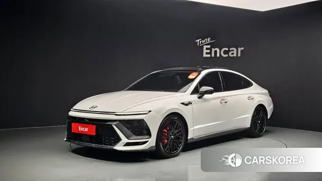 Hyundai Sonata D Edge (DN8) 2023 Белый из Кореи