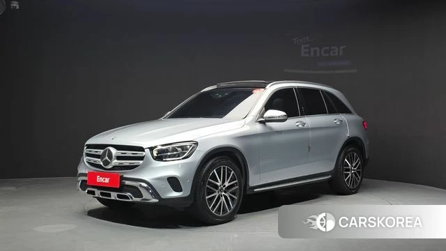 Mercedes-Benz GLC-Class X253 2021 Серебристо-серый из Кореи