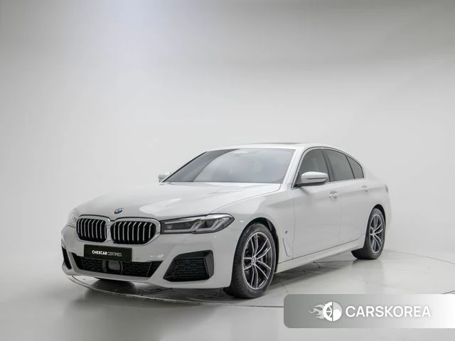 BMW 5 Series (G30) 2021 Белый из Кореи