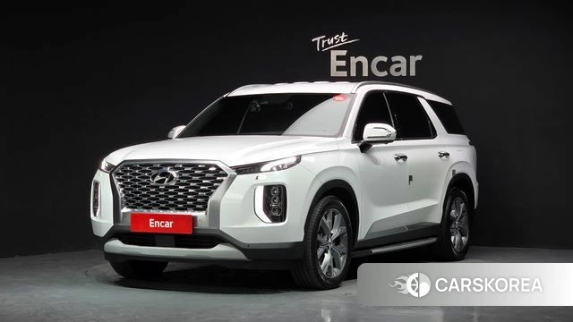 Hyundai Palisade 2021 Белый из Кореи