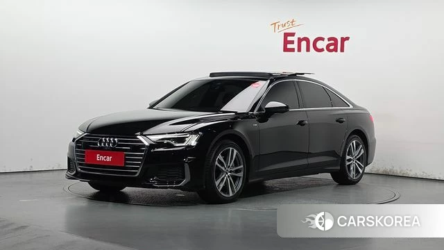 Audi A6 (C8) 2022 Черный из Кореи