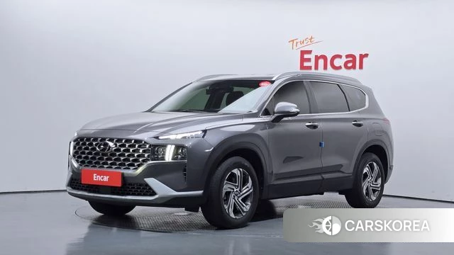 Hyundai The New Santa Fe 2022 Серый из Кореи