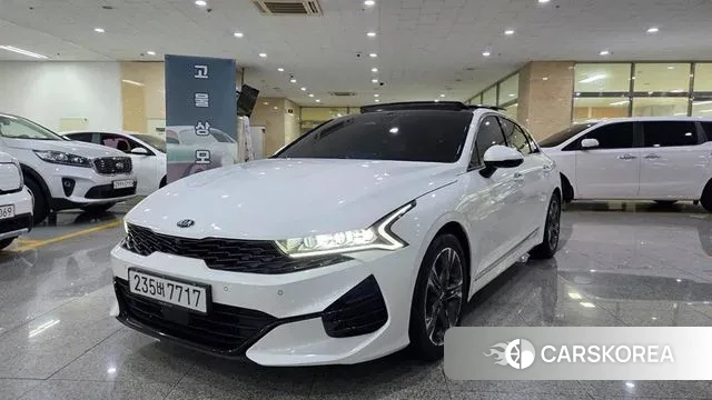 Kia K5 3rd generation 2020 Белый из Кореи