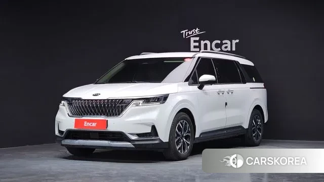 Kia Carnival 4th generation 2021 Белый из Кореи