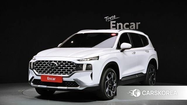 Hyundai The New Santa Fe 2021 Белый из Кореи