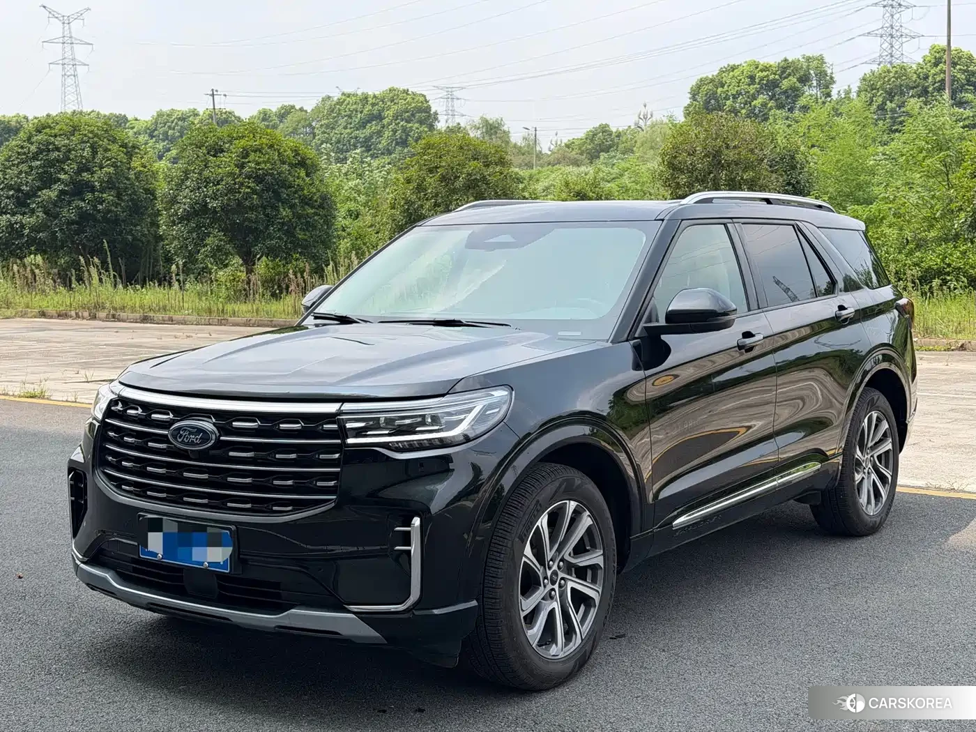 Ford Explorer 2025 Черный из Китая