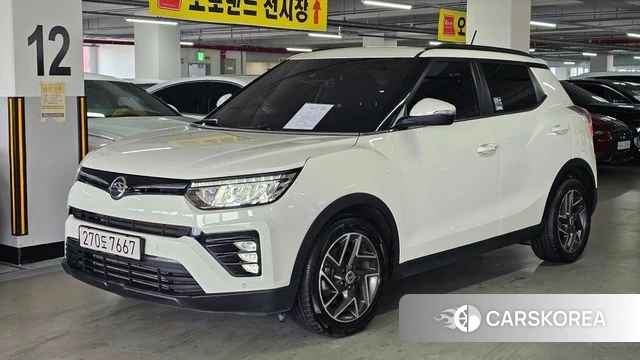 Ssangyong Berry New Tivoli 2022 Белый из Кореи