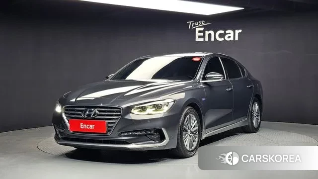 Hyundai Grandeur IG Hybrid 2018 Серый из Кореи