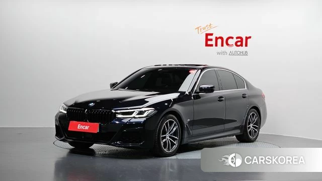 BMW 5 Series (G30) 2022 Черный из Кореи