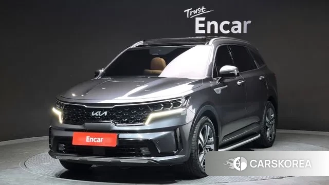 Kia Sorento 4th Generation 2022 Серый из Кореи