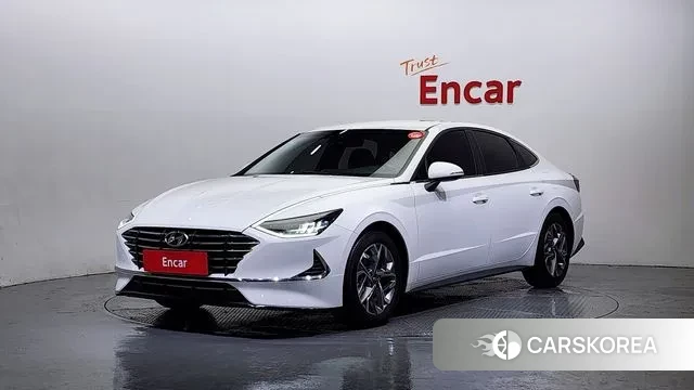 Hyundai Sonata (DN8) 2022 Белый из Кореи