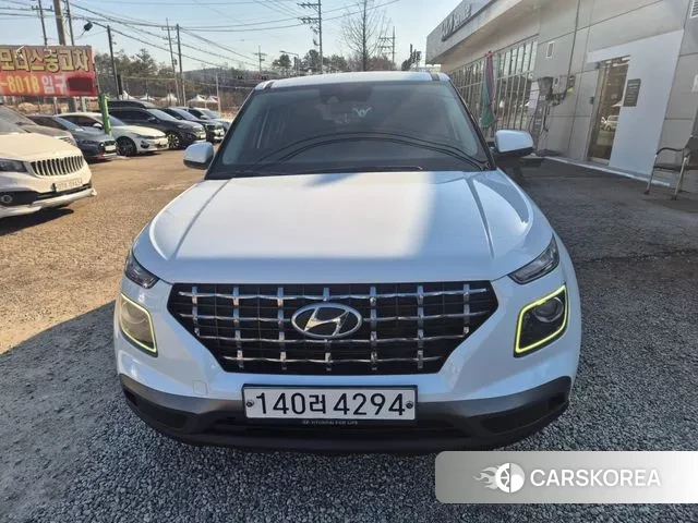 Hyundai Venue 2020 Белый из Кореи