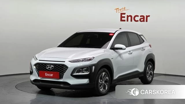 Hyundai Kona Hybrid 2020 Белый из Кореи