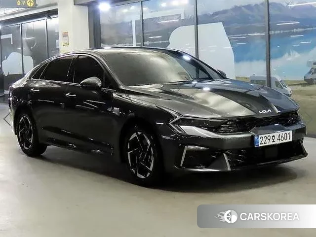 Kia The New K5 3rd generation 2024 Серебристо-серый из Кореи