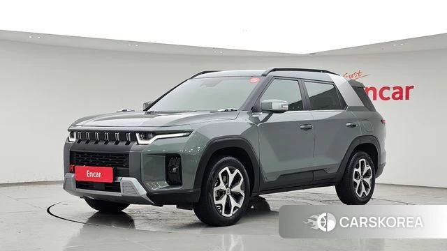 Ssangyong Torres 2022 Темно-зеленый из Кореи