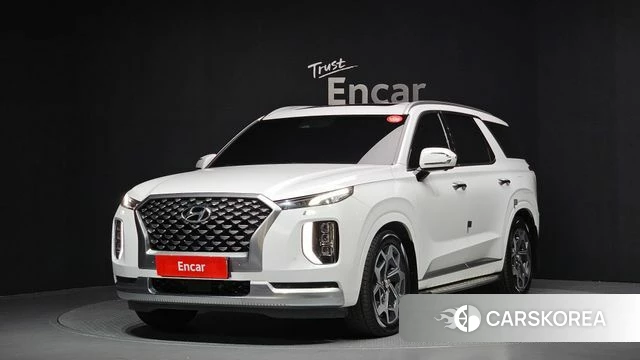 Hyundai Palisade 2021 Белый из Кореи