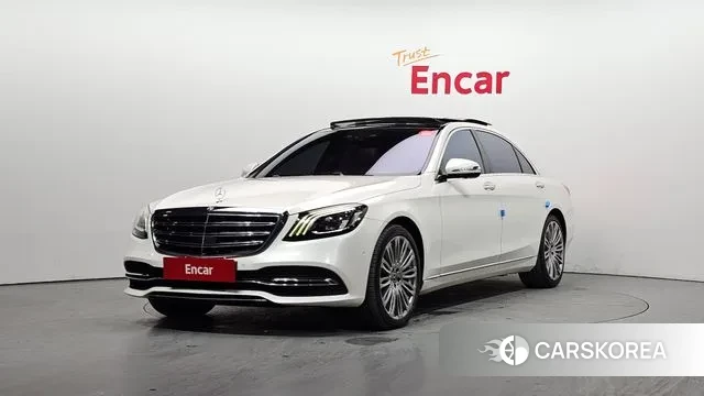Mercedes-Benz S-Class W222 2018 Белый из Кореи