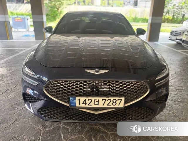 Genesis The New G70 2021 Синий из Кореи