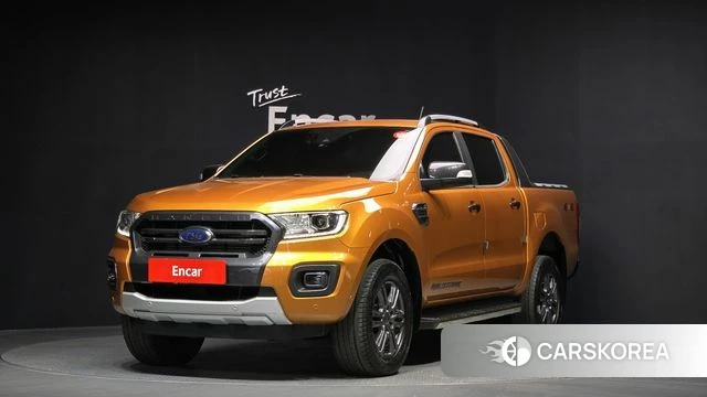 Ford Ranger 3rd Generation 2021 Оранжевый из Кореи
