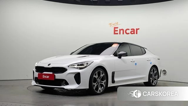 Kia Stinger 2019 Белый из Кореи