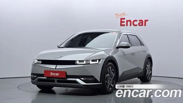 Hyundai Ionic 5 2021 Серебристо-серый из Кореи