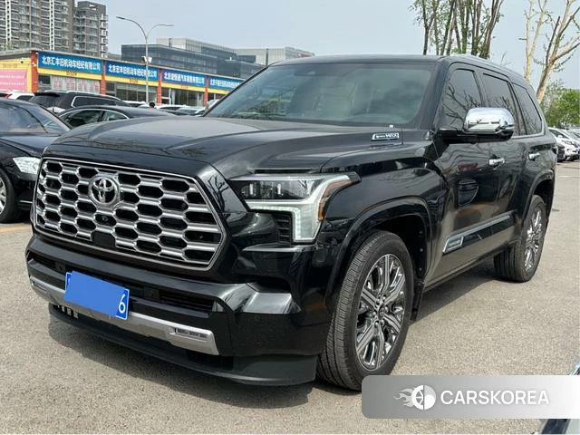 Toyota Sequoia 2026 Черный из Китая